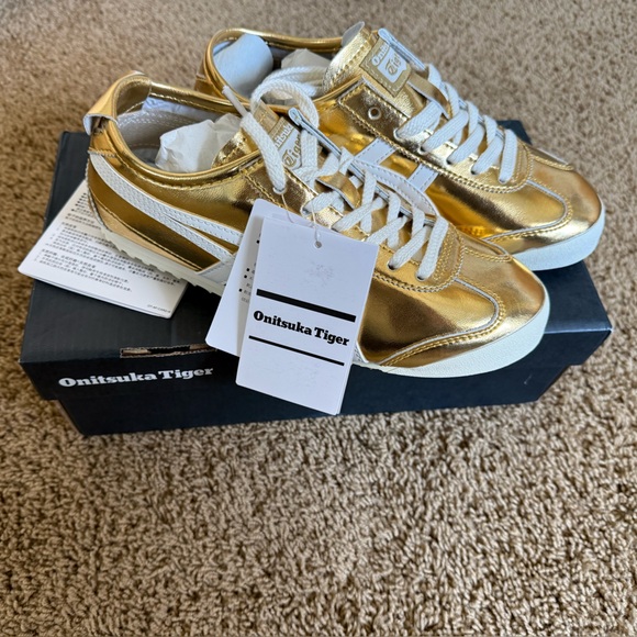 Onitsuka Tiger by Asics Shoes - Onitsuka Tiger Mexico 66 gold